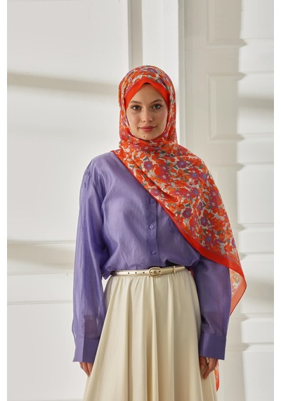 Silk Home Desenli Soft Şal 70021-02 Çok Renkli