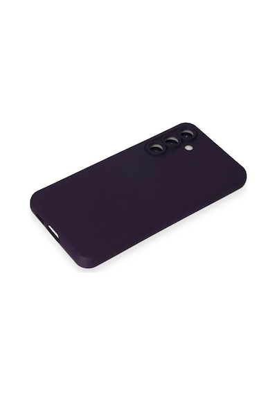 Samsung Galaxy S24 Kılıf Nano İçi Kadife Silikon - Mor 0.2M-Çok Renkli