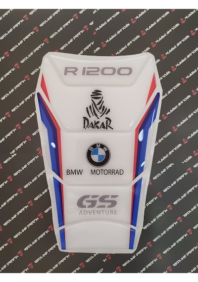 Bmw R1200 Gs Special Dakar Tank Pad Beyaz