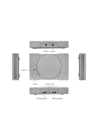 Classic Retro Mini Tv Game i 620 Oyunlu