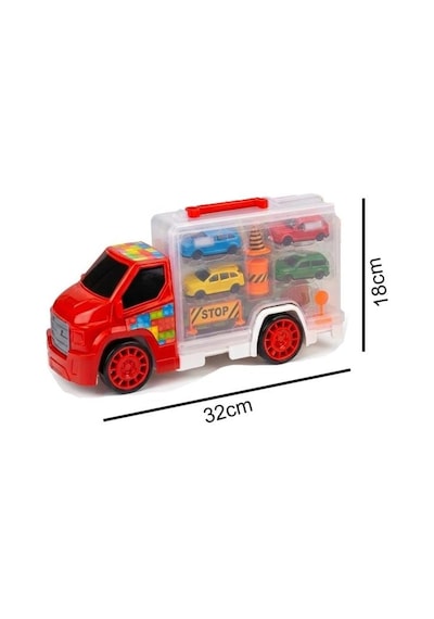 Çantalı Trafik Setli Oyuncak Tır