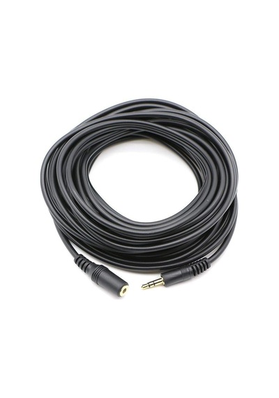 Alfais Al-4807 3.5 Mm Kulaklık Ekleme Uzatma Kablosu Dişi Erkek, Siyah, 10 Metre Sku: Zeusstkc57a23284b