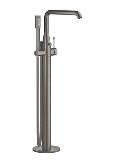 Grohe Essence 25248AL1 Yerden Küvet Bataryası Metalik