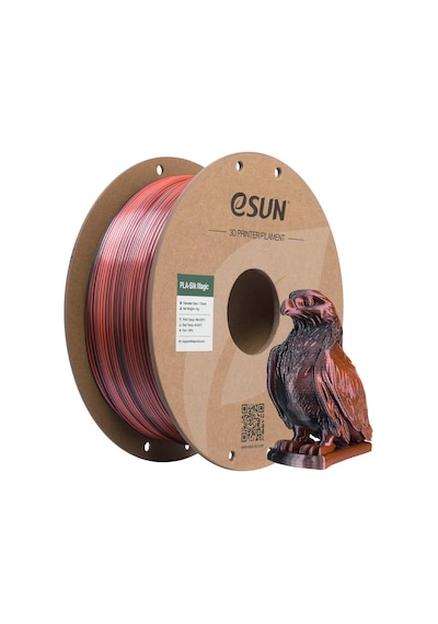 Esun 1,75 Mm Epla-silk Magic Siyah Mercan Pembesi Filament