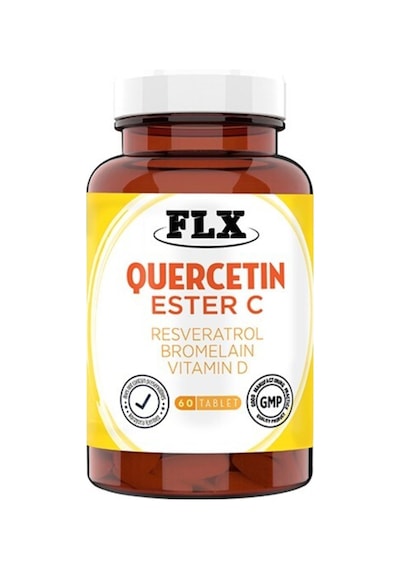 60 Tablet Quercetin Kuersetin Magnesium Ester C Vitaminini Vitamin D Complex