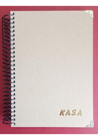 17 X 24 Kasa Defteri 160 Yaprak 320 Sayfa Spiralli