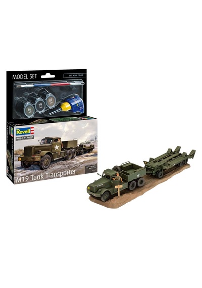 Revell Model Set Askeri M19 Tank Transporter 63364