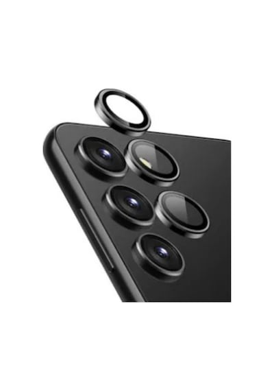 Samsung Uyumlu S 24 Kamera Koruma Lensi Siyah