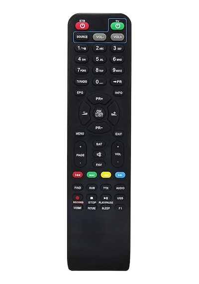 Next İle Uyumlu Black 2 Uydu Alıcı Kumandası