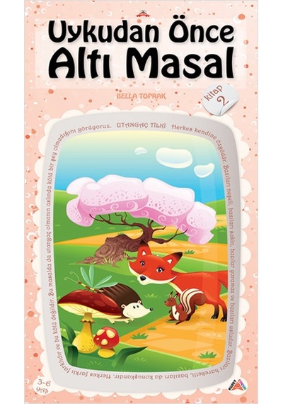 Uykudan Önce Altı Masal Serisi 2 - Utangaç Tilki - Bella Toprak - Kuzey Çocuk