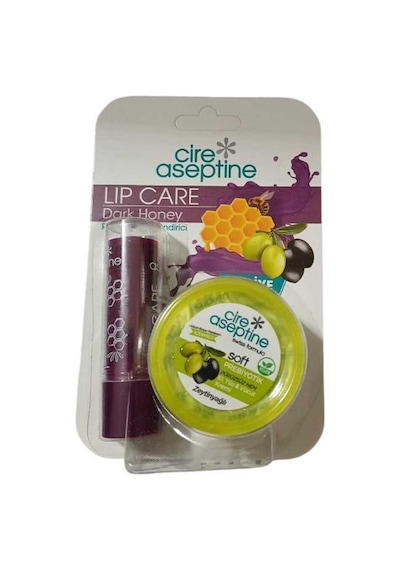 Cire Aseptine Dudak Bakım Kremi Lip Care Dark Honey& 30ml Krem Z.yağı