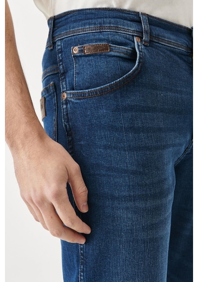 Wrangler Erkek Kot Pantolon W12SCV39X KOYU MAVİ Mavi