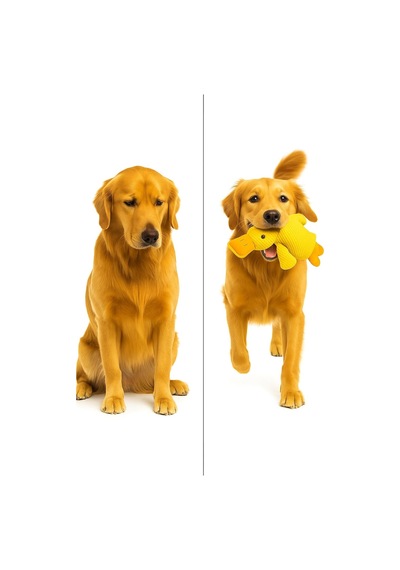 Köpek Oyuncağı Ördek Şekilli Peluş Sesli Ve Hışırtılı Dayanıklı Çiğneme Ve Isırma Oyuncağı Anti Stres Yumuşak Peluş Köpek Eğitim Ve Oyun Oyuncağı Sarı