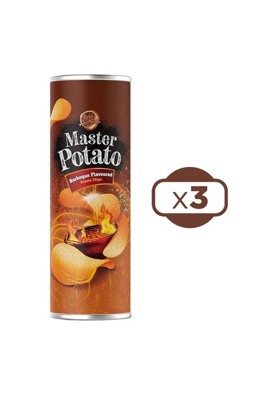 Master Potato Barbekü Çeşnili Cips 3 x 160 G