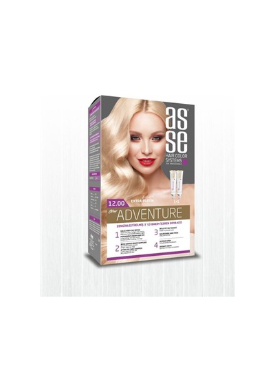 Asse Set Saç Boyası 12.00 - Ekstra Platin