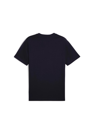 Puma Ess No. 1 Logo Tee Erkek Yetişkin T-shirt Lacivert