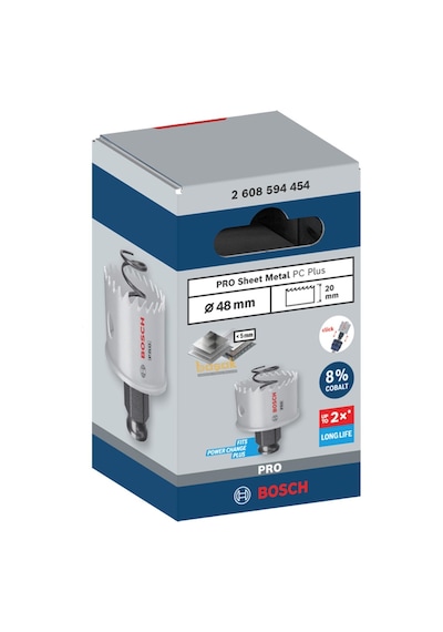 Bosch Pro 48 Mm Yaylı İnox Ve Çelik Kesim Panç 2608594454