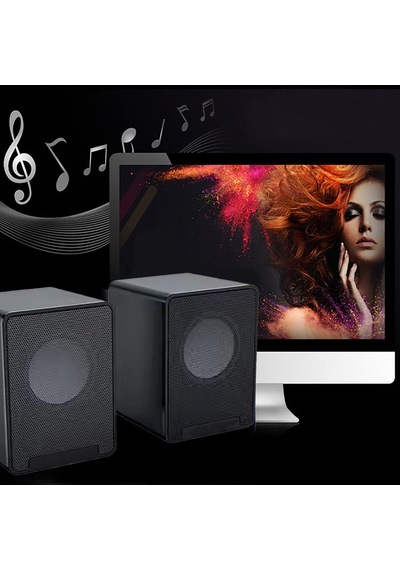Azemax D9 1+1 Usb 2.0 Hoparlör Taşınabilir Usb Speaker
