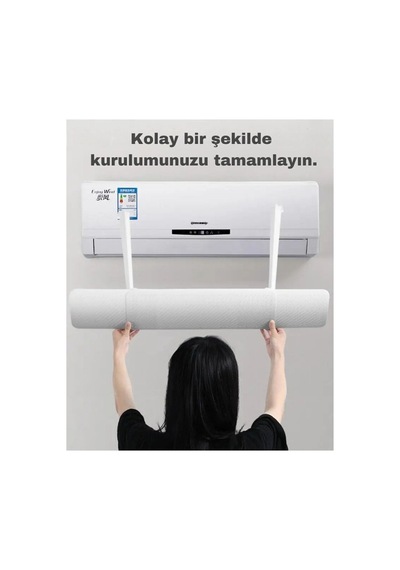 Yenitech-ayarlanabilir Klima Hava Yönlendirme Aparatı Hava Çarpmaması İçin Klima Aparatı Siperi