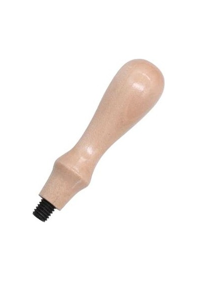 Ahşap Mum Mühürü Sapı Lotus Ağacı M8 Metal Dişli