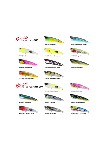Duo Realis Fang Pop 120 Popper Sahte Yem Ana3234 Black Coach Dog