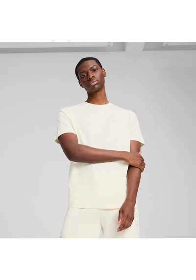 Puma Essentials Elevated Erkek Krem Tişört 690893-99 Krem