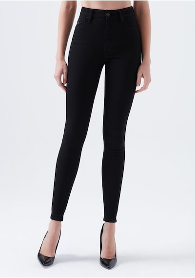 Lavajeans Simsiyah E.x.t.r.a Black Skinny Jeans Kot Solmaz Toparlayıcı Okul Pantolonu Simsiyah Siyah