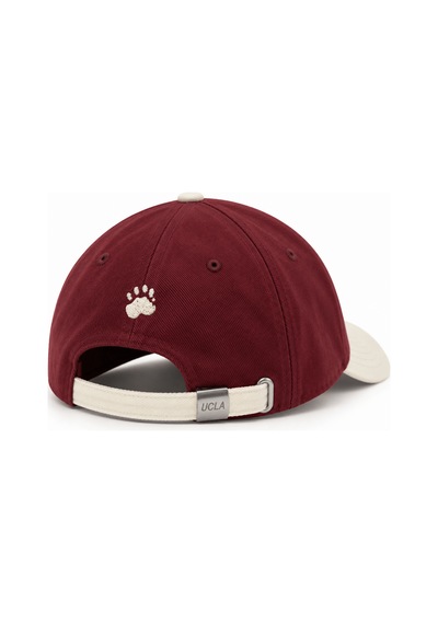 UCLA Rune Bordo Baseball Cap Nakışlı Unisex Şapka