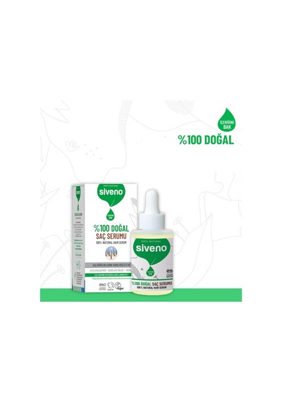 Siveno %100 Doğal Saç Bakım Serumu 30 Ml