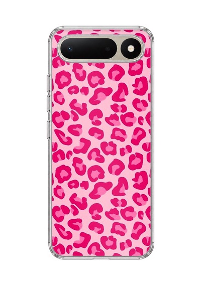 Tecno Spark 50 5g Uyumlu Pembe Leopar Tasarımlı Baskılı Silikon Kılıf