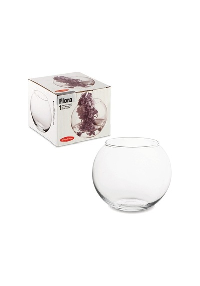 Paşabahçe 43417 Flora Balık Fanusu - Cam Vazo Şeffaf