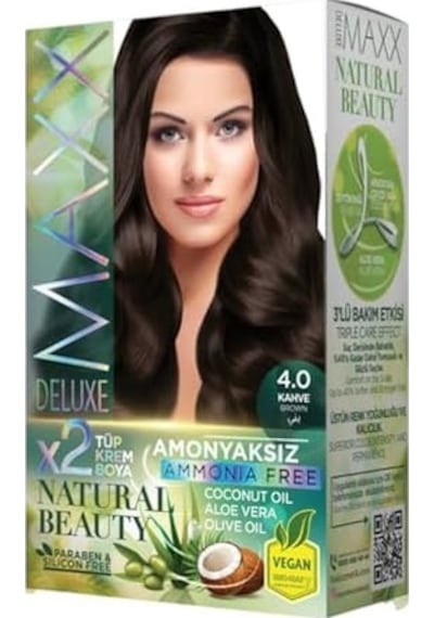 Natural Beauty Amonyaksız Set Saç Boyası 4.0 Kahve