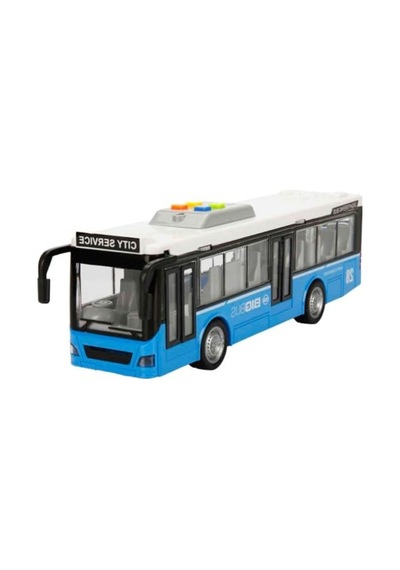 Sesli Ve Işıklı Şehir Otobüsü, 28 Cm Boyutunda Eğlenceli Oyuncak