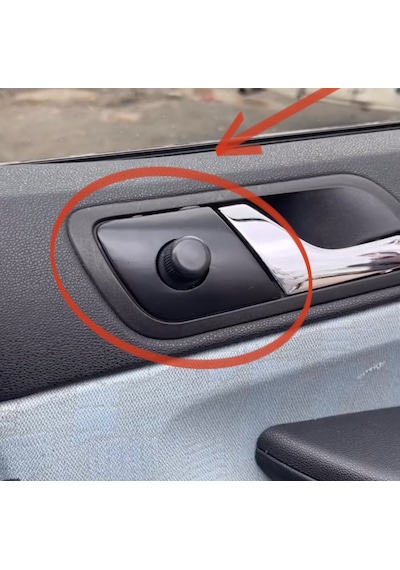 Skoda Fabia Ayna Ayar Düğmesi Çerçevesi Adet