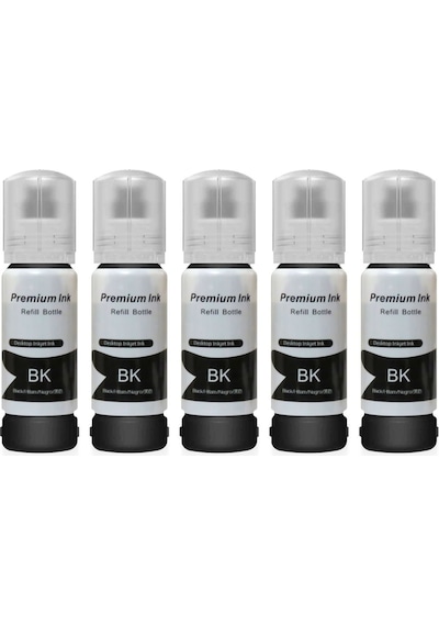 Epson L800 5 Adet Siyah Photoink Mürekkep 8681986538682 Photoink