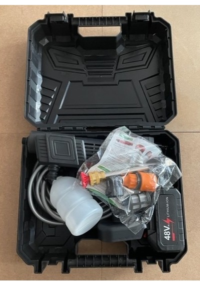 Dmr 48v Akülü Basınçlı Oto Yıkama Makinası Bahçe Yıkama Makinası