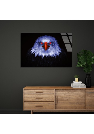 Kel Kartal - Cam Tablo - Deg1124 125 X 80 Cm