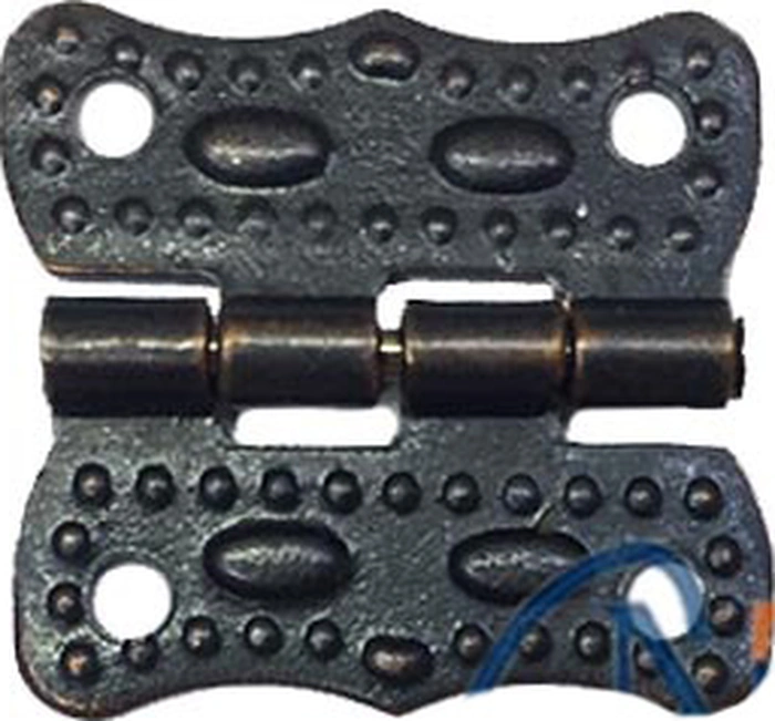 Papatya Menteşe - Küçük 20x20 Mm, Antik, 100 Adet Renkli