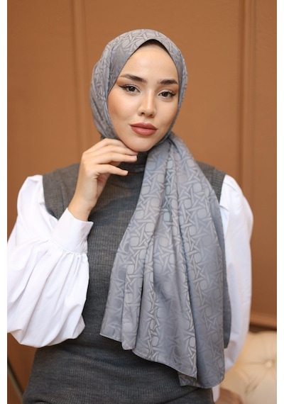 Silk Home Deluxe Şal - Gri - Gri