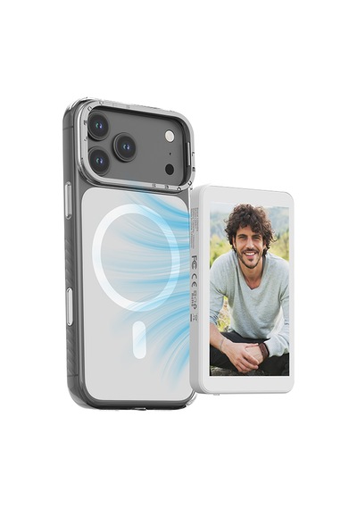 Lenyes Lsm01 Bluetooth Kumandalı Magnetik Wireless Ekran Yansıtma Cihazı Beyaz
