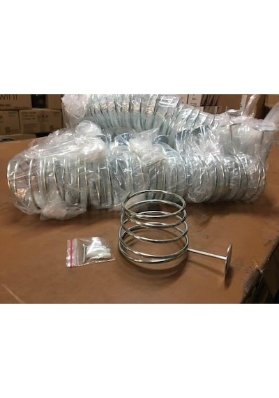 Metal Yay Spiral Fön Askısı