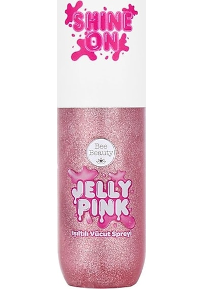 Bee Beauty Işıltılı Vücut Spreyi Jelly Pink 90 Ml