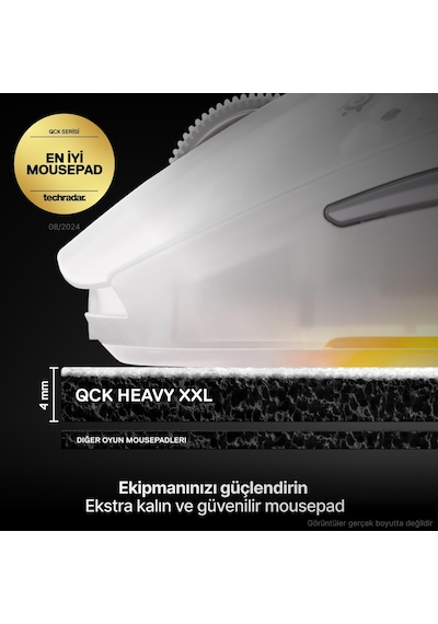 Steelseries Qck Heavy Xxl Gaming Mousepad - Beyaz