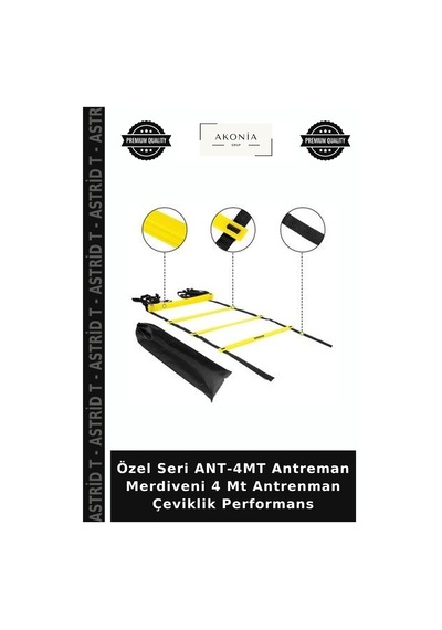 Özel Seri Ant-4mt Antreman Merdiveni 4 Mt Antrenman Çeviklik Performans