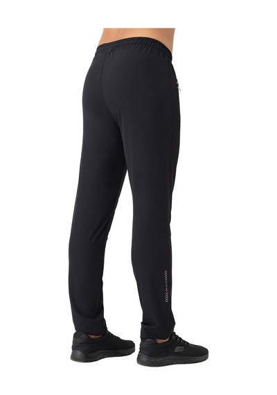 Crozwise Erkek Eşofman Altı Kalın Spor Lycra Pant 2246 Siyah