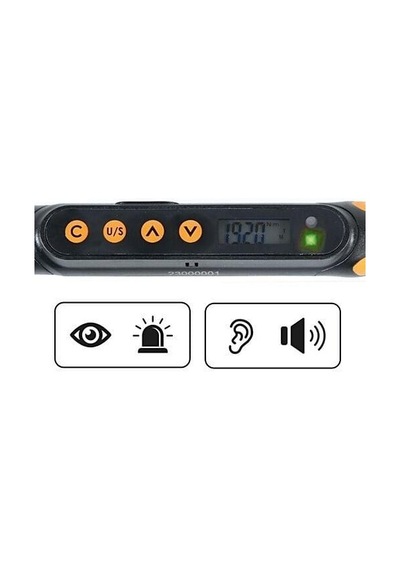 Beta 605dgt/2 Dijital Tork Anahtarı 4-20 Nm 1/4'' Elektronik Hassas Ölçüm Ve Profesyonel