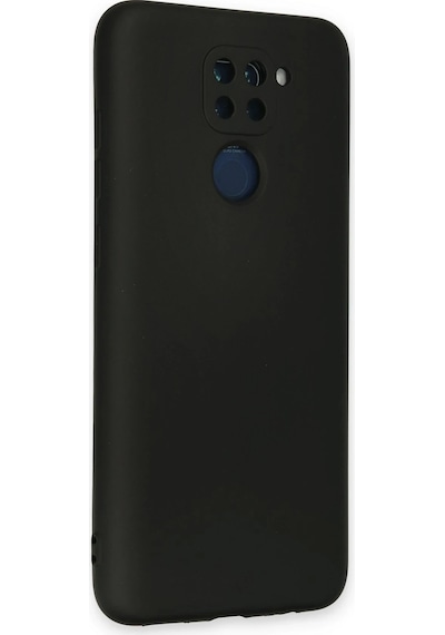 Newface - 422 - Xiaomi Redmi Note 9 Kılıf Nano İçi Kadife Silikon - Cadde101 - - Siyah Sıyah