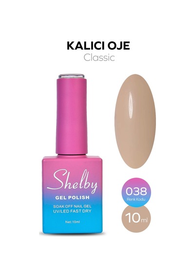 Shelby 10 Ml. A038 Kalıcı Oje