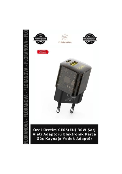 Özel Üretim Ce05 Eu 30w Şarj Aleti Adaptörü Elektronik Parça Güç Kaynağı Yedek Adaptör