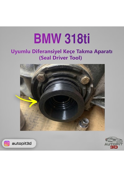 Bmw 318ti Diferansiyel Keçe Takma Aparatı Seal Drıver Tool